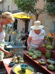 pottery market